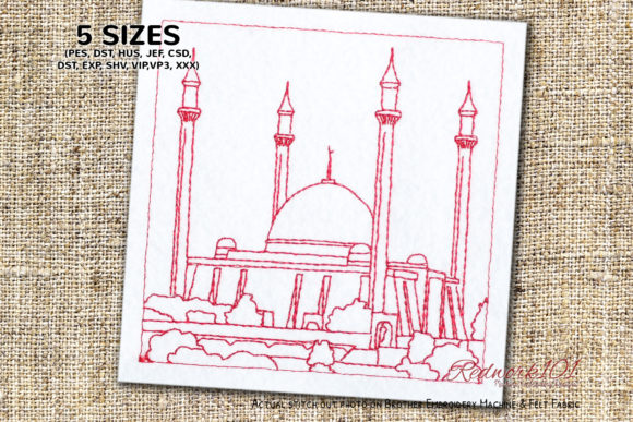 Abuja National Mosque Redwork Review