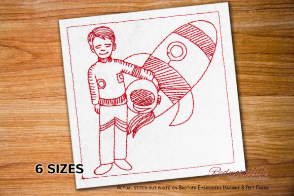 An Astronaut Beside a Rocket Bluework: A Designer's Review