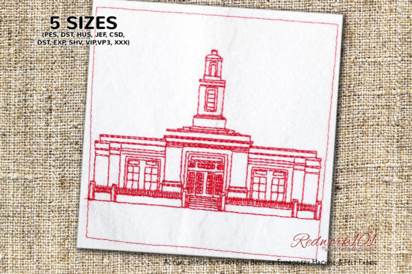 Baton Rouge Louisiana Temple: An Embroidery Seller's Review