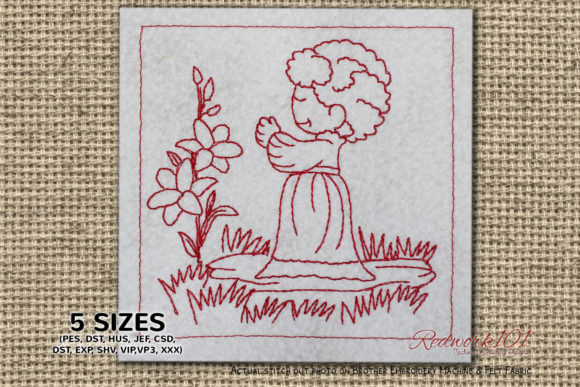 Beautiful Girl with Flower: A Design Worth Testing