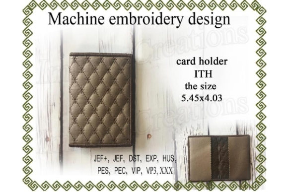 Card Case in the Hoop – An Embroidery Seller's Review