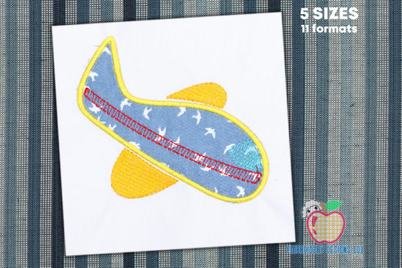 Cartoon Airplane Appique for Kids Review