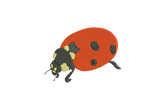Cute Ladybug on a Walk: An Embroidery Designer Review for Small Business Merch