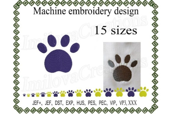 Dog Paw: A Craft Fair Embroidery Review from a Designer's Booth