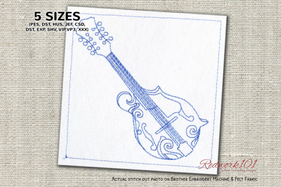 F-style Mandolin Bluework: A Sweatshirt Design Review
