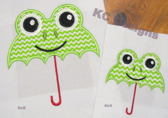 Frog Umbrella Embroidery Design Review