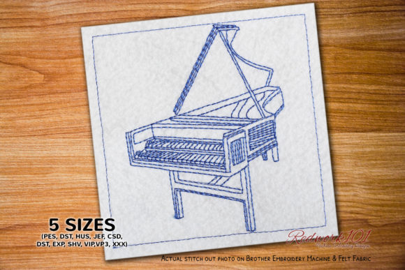 Harpsichord Bluework: A Design Review for Business Merch