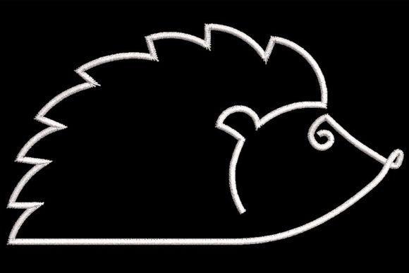 Minimalistic One Line Hedgehog Quilting Review