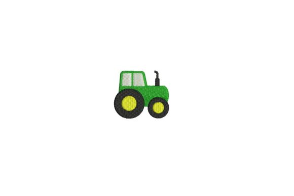 Tractor Design: Adorable Embroidered Gifts for Everyone